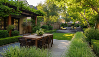 designing a quiet backyard layered privacy that looks and works