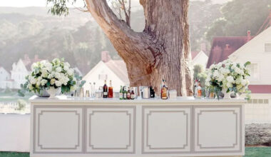 Designing a Customized Bar for Your Wedding