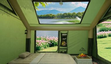 For a More Flexible Camping Trip Build in Adjustable Tent Space
