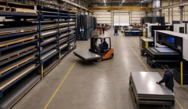 How Fabrication Shops Can Build Safer More Efficient Sheet Metal Storage