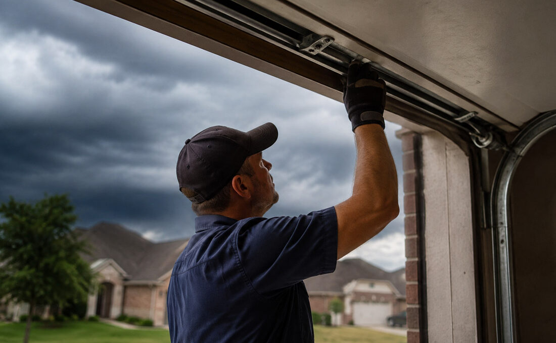 Preparing Your Garage Door for North Texas Heat and Storm Season