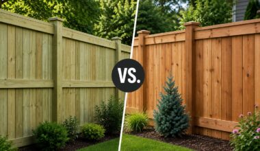 Pressure Treated or Cedar Fence 1