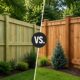 Pressure Treated or Cedar Fence 1