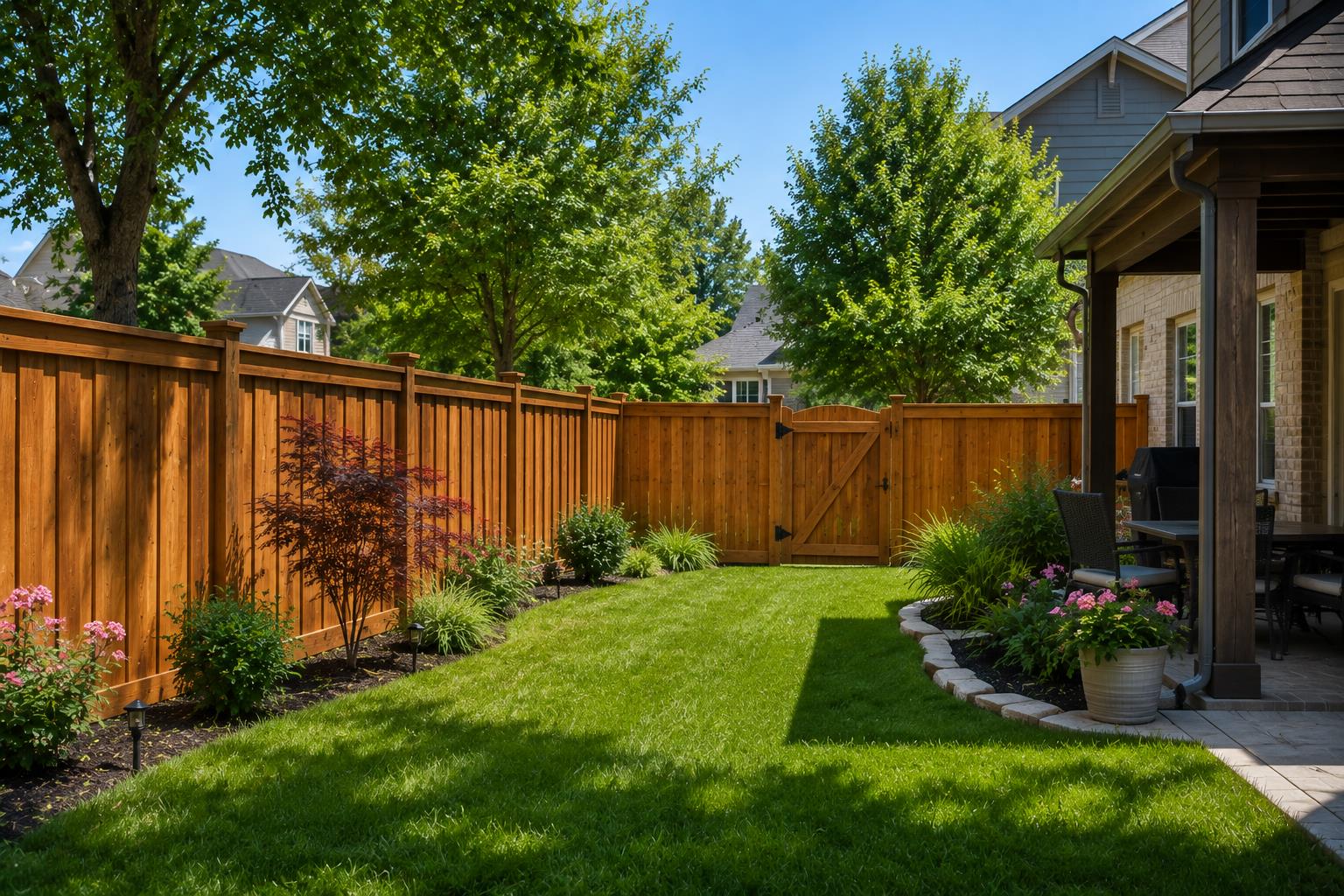 Pressure Treated or Cedar Fence 4