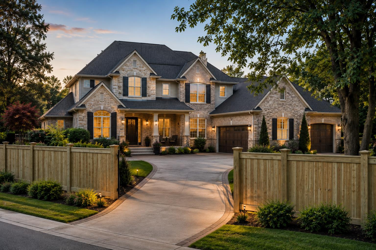 Pressure Treated or Cedar Fence 5