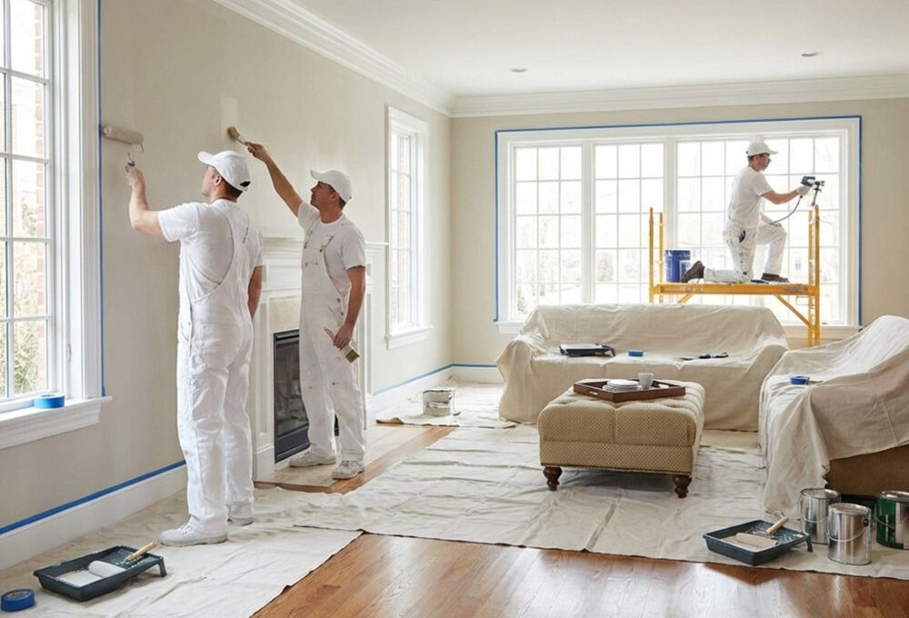 Professional Painting vs DIY Why the Gap Is Bigger Than Most Homeowners Expect