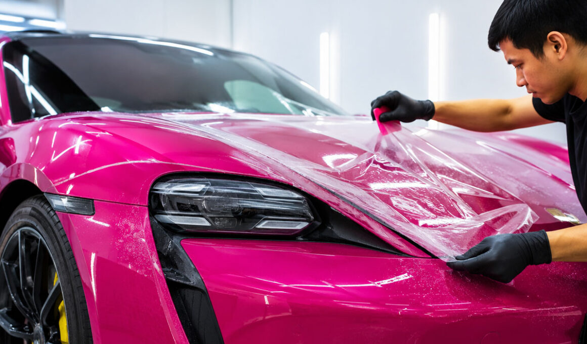 Colored Paint Protection Film Services for Custom Vehicle Styling and Protection