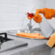 How to Deal With Kitchen Grease That Reappears After Wiping