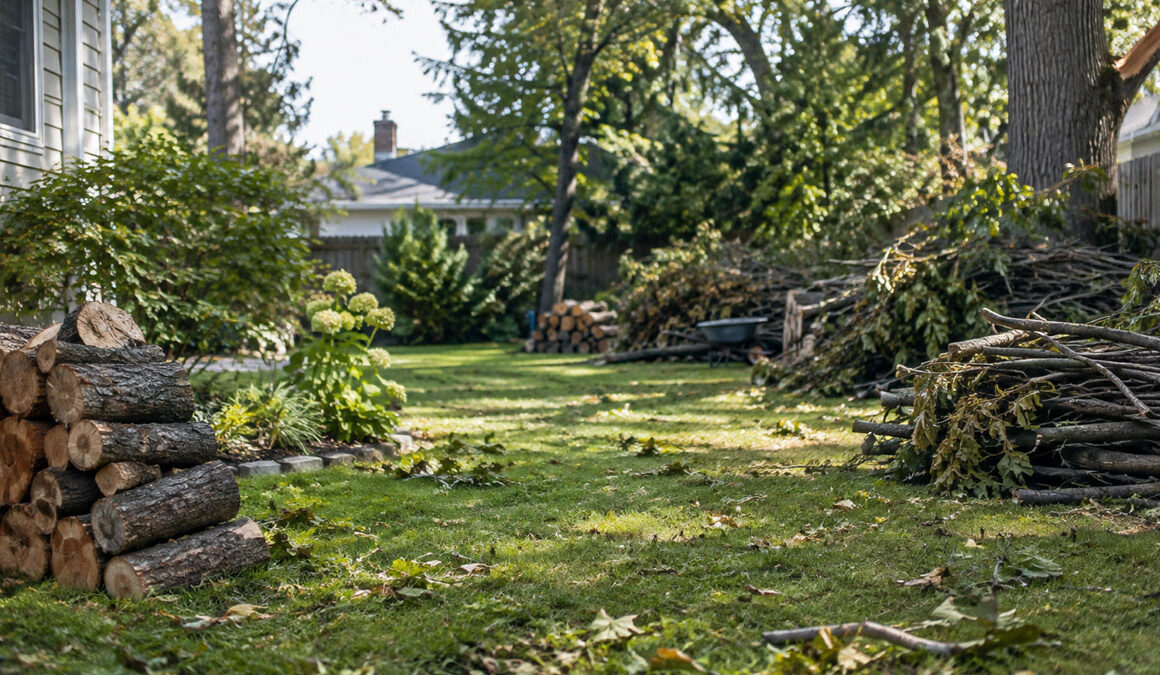 Managing Woody Debris After Storm Damage Without Turning Your Property Into a Brush Pile Maze