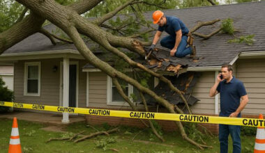 Roof Repairs After a Tree Branch Impact What Homeowners Should Check Beyond Visible Surface Damage