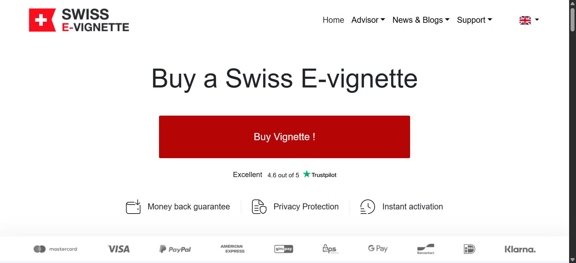 Swiss Motorway Vignette Purchase 2