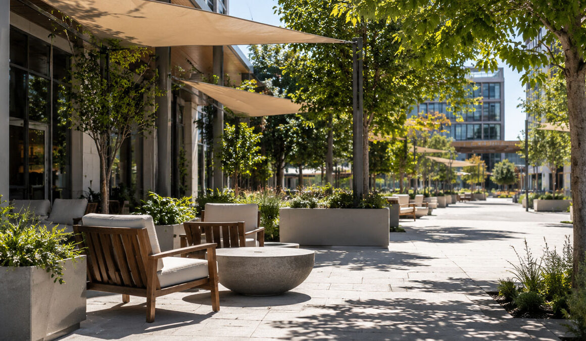 Why Commercial Outdoor Spaces Should Be Designed for Their Hardest Hour