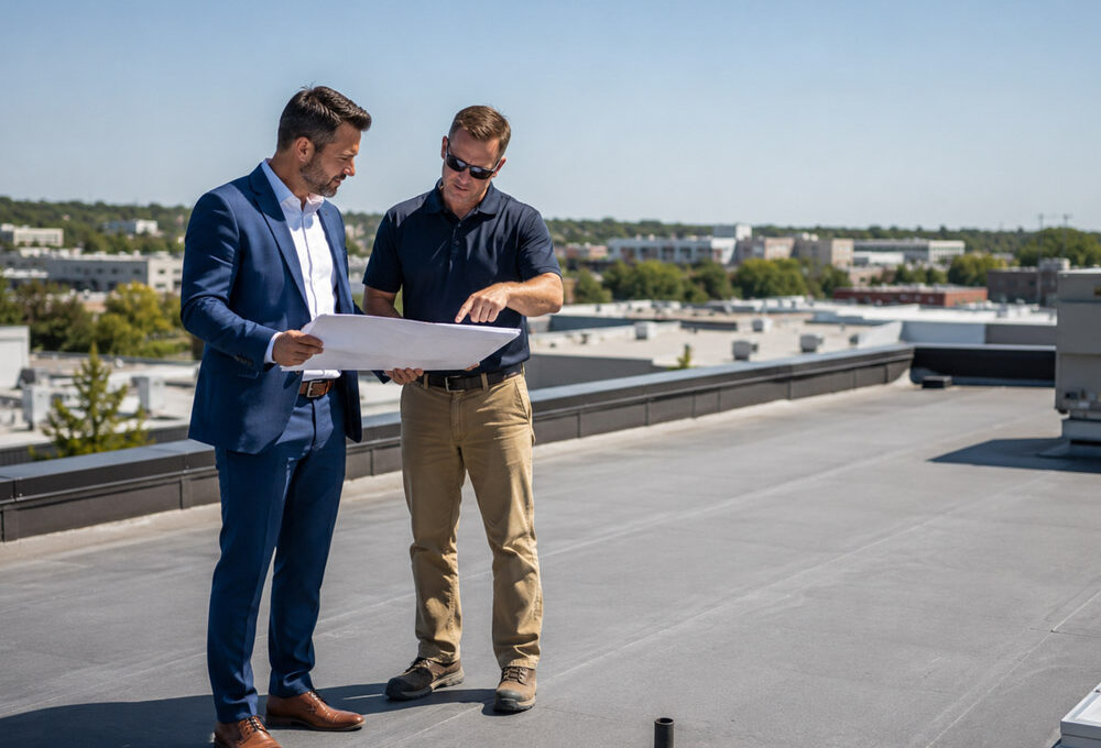 Why Flat Roofs Dominate Commercial Buildings