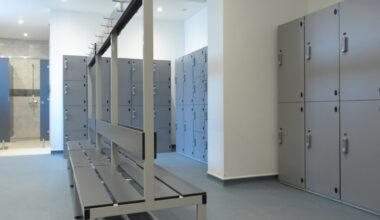 Why material selection matters when choosing changing room lockers