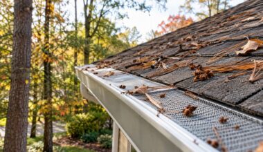 Gutter Covers for Homes Surrounded by Trees Pine Needles Seeds and Seasonal Roof Debris