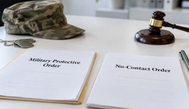 How Military Protective Orders Differ From No Contact Orders