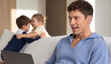 How Open Ear Earbuds Help Parents Work from Home