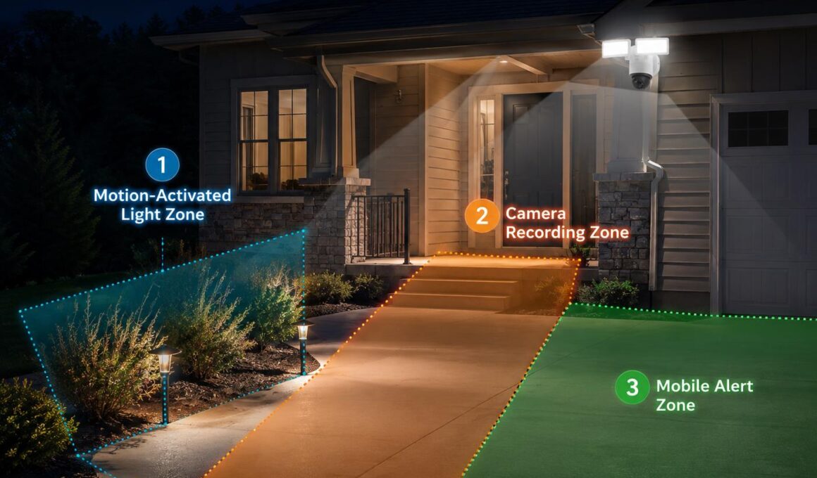 How to Pair Motion Lighting With Security Camera Alerts