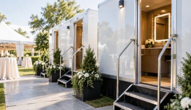 Luxury Portable Restrooms for Corporate Events Where Guest Comfort Shapes the Experience