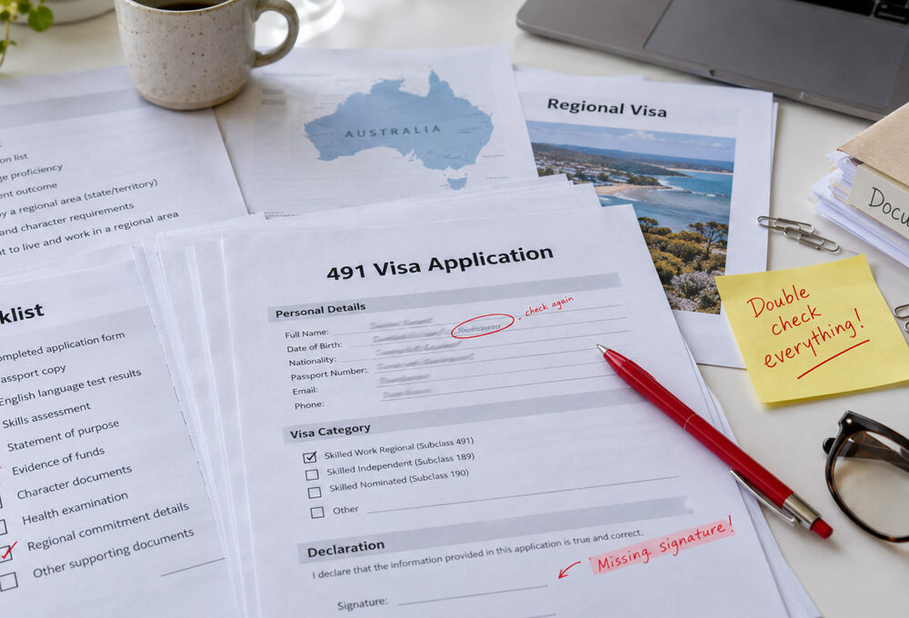 Mistakes to Avoid When Applying for the Australia 491 Visa