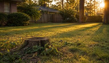 What To Do With a Leftover Tree Stump in Shreveport Safe Yard Planning