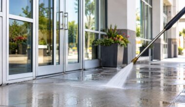 Where Pressure Washing Fits Into a Practical Cleaning Plan for Commercial Building Exteriors